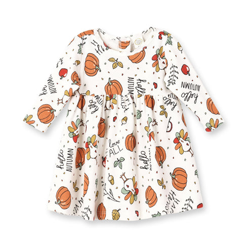pumpkin-harvest-thanksgiving-dress Tesa Babe - Sophia's StyleBaby Girl Clothes-1